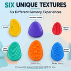 Kalmzo Sensory Worry Stones – Textured Fidget Stones for Kids with Autism, ADHD & Sensory Needs