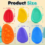 Kalmzo Sensory Worry Stones – Textured Fidget Stones for Kids with Autism, ADHD & Sensory Needs